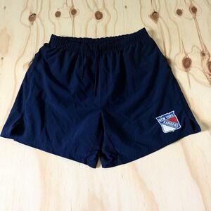 New York Rangers Fanatics Tech Training Shorts Size XL Navy Color